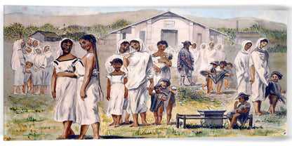 SALIDA DE LA IGLESIA DE VILLARRICA