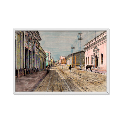 VISTA DE LA CALLE PALMA 1868