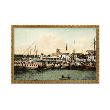 EL PUERTO DE ASUNCIÓN AÑO 1900