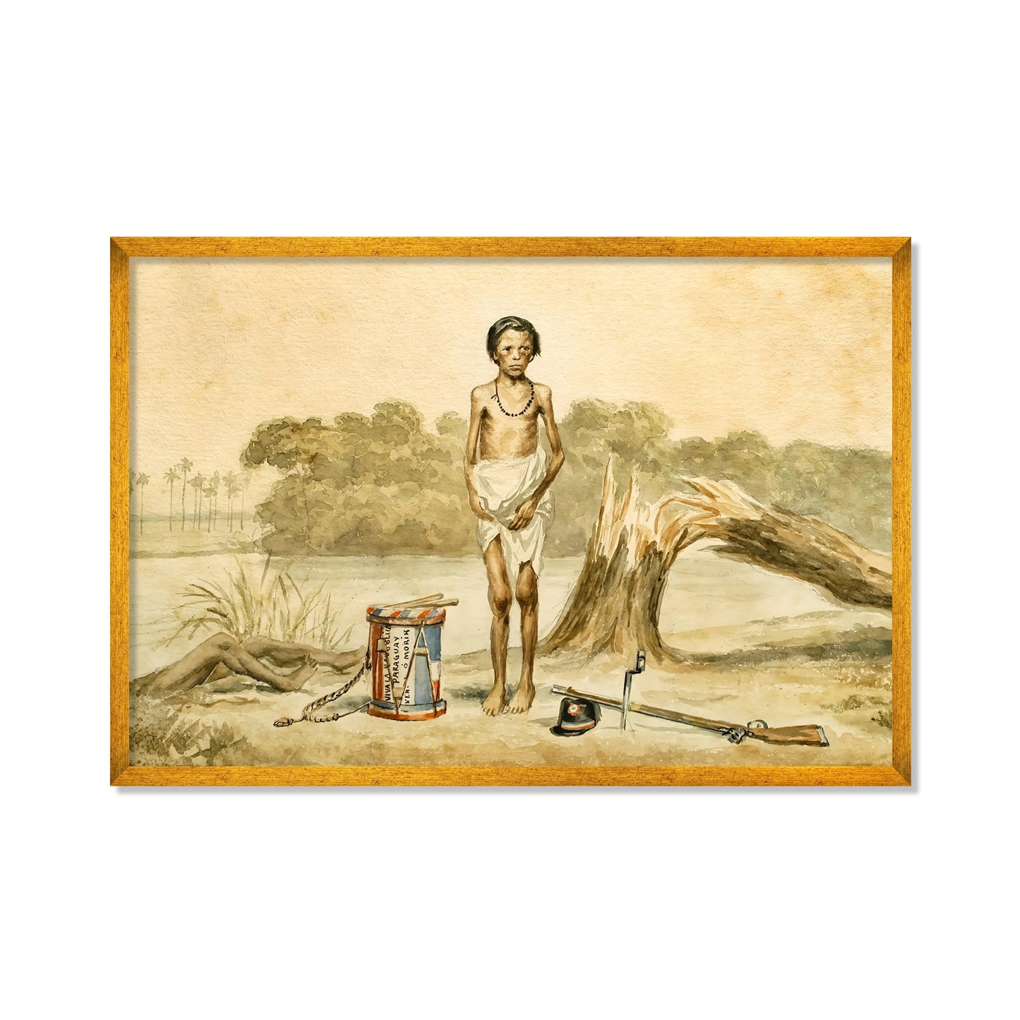EL DESAMPARO DE UN NIÑO PARAGUAYO