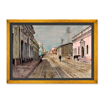 VISTA DE LA CALLE PALMA 1868