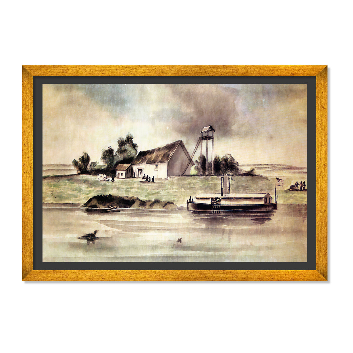 VAPOR PILCOMAYO Y GUARDIA PARAGUAYA