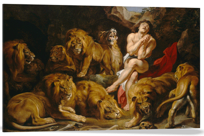 DANIEL EN EL FOSO DE LOS LEONES