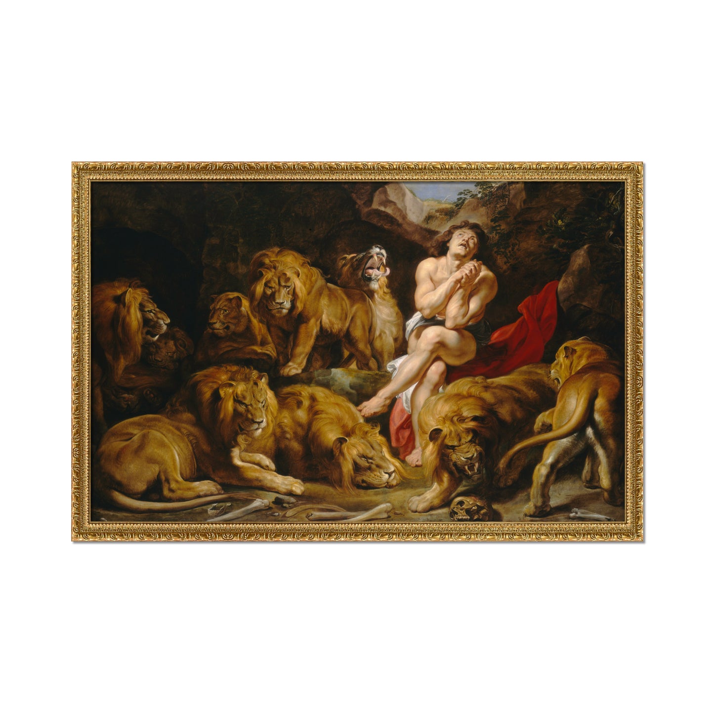 DANIEL EN EL FOSO DE LOS LEONES