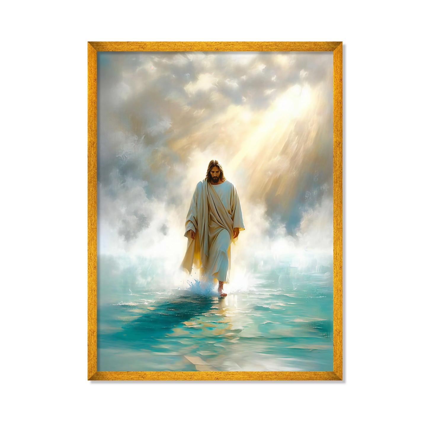 JESÚS CAMINANDO SOBRE LAS AGUAS