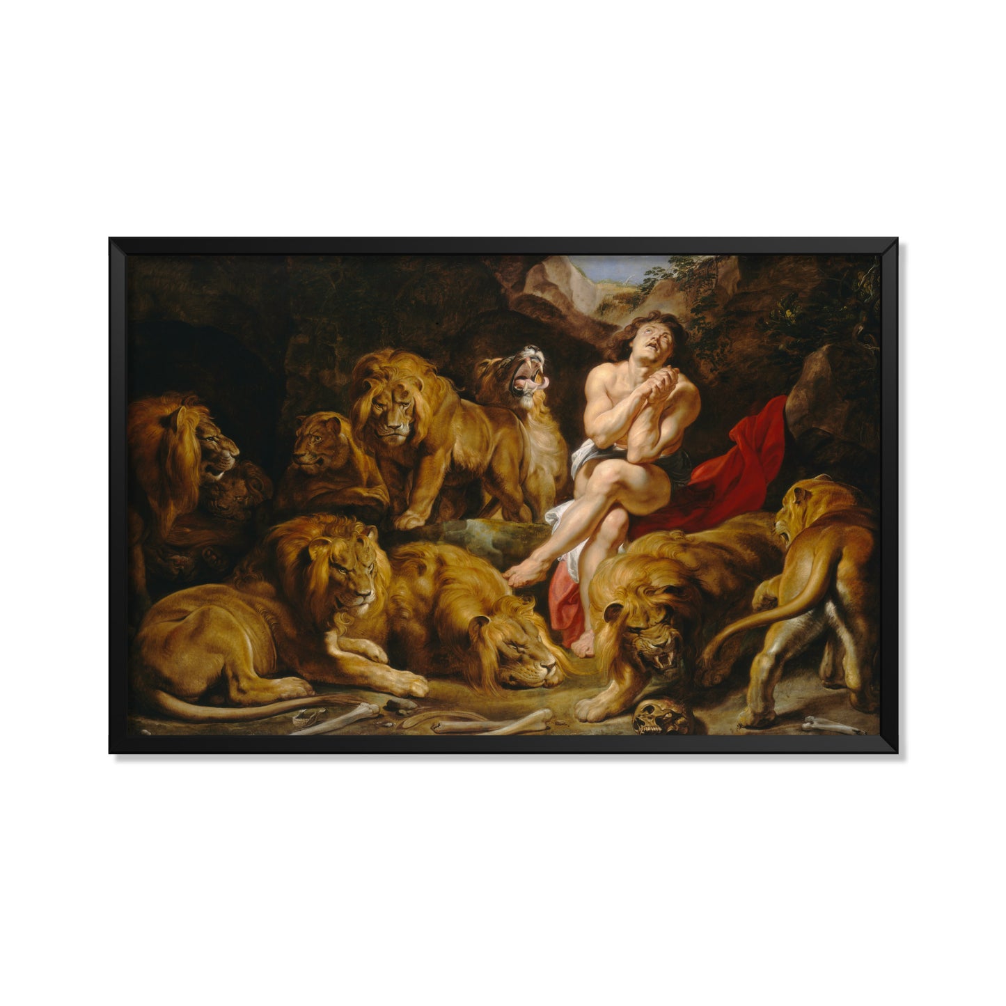 DANIEL EN EL FOSO DE LOS LEONES