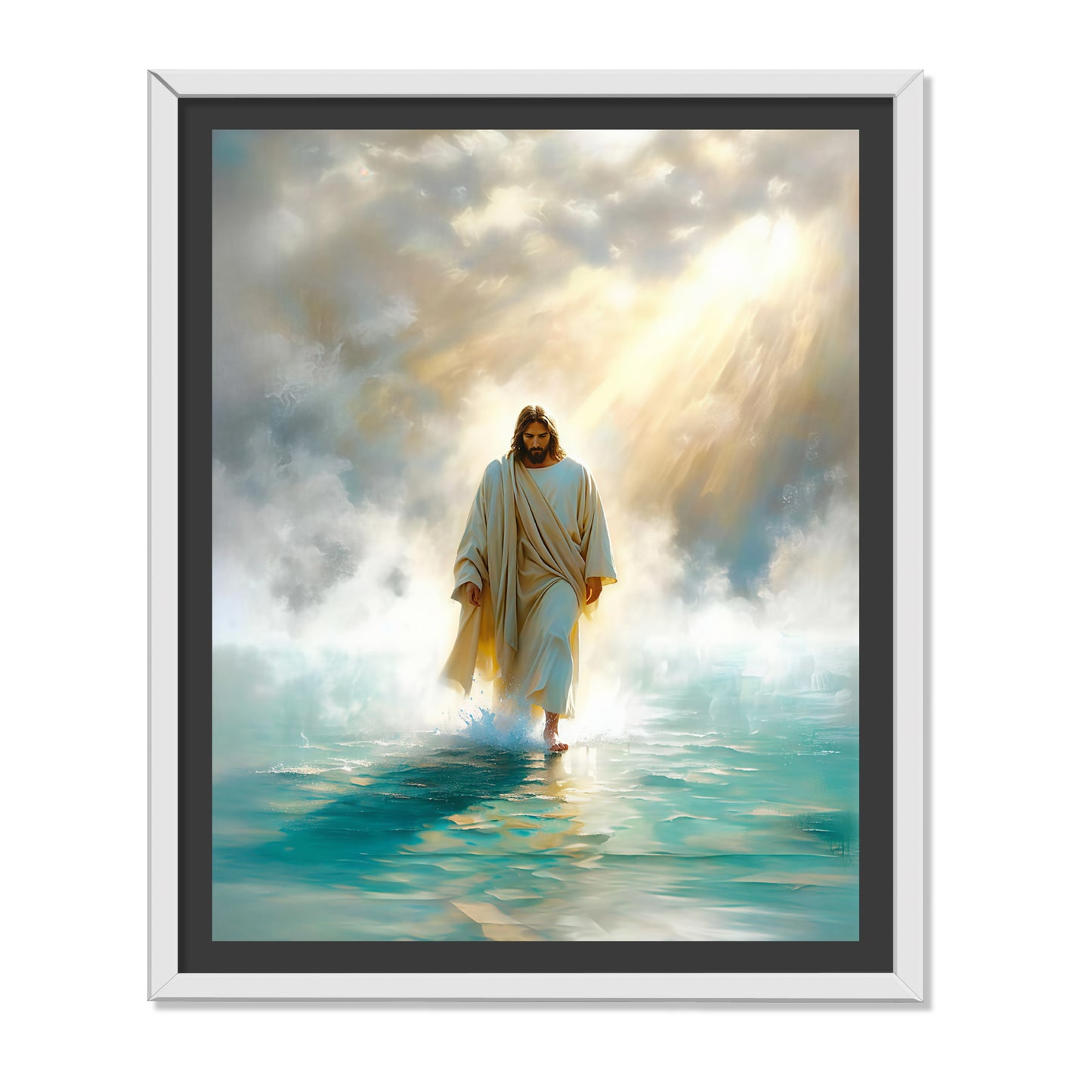 JESÚS CAMINANDO SOBRE LAS AGUAS