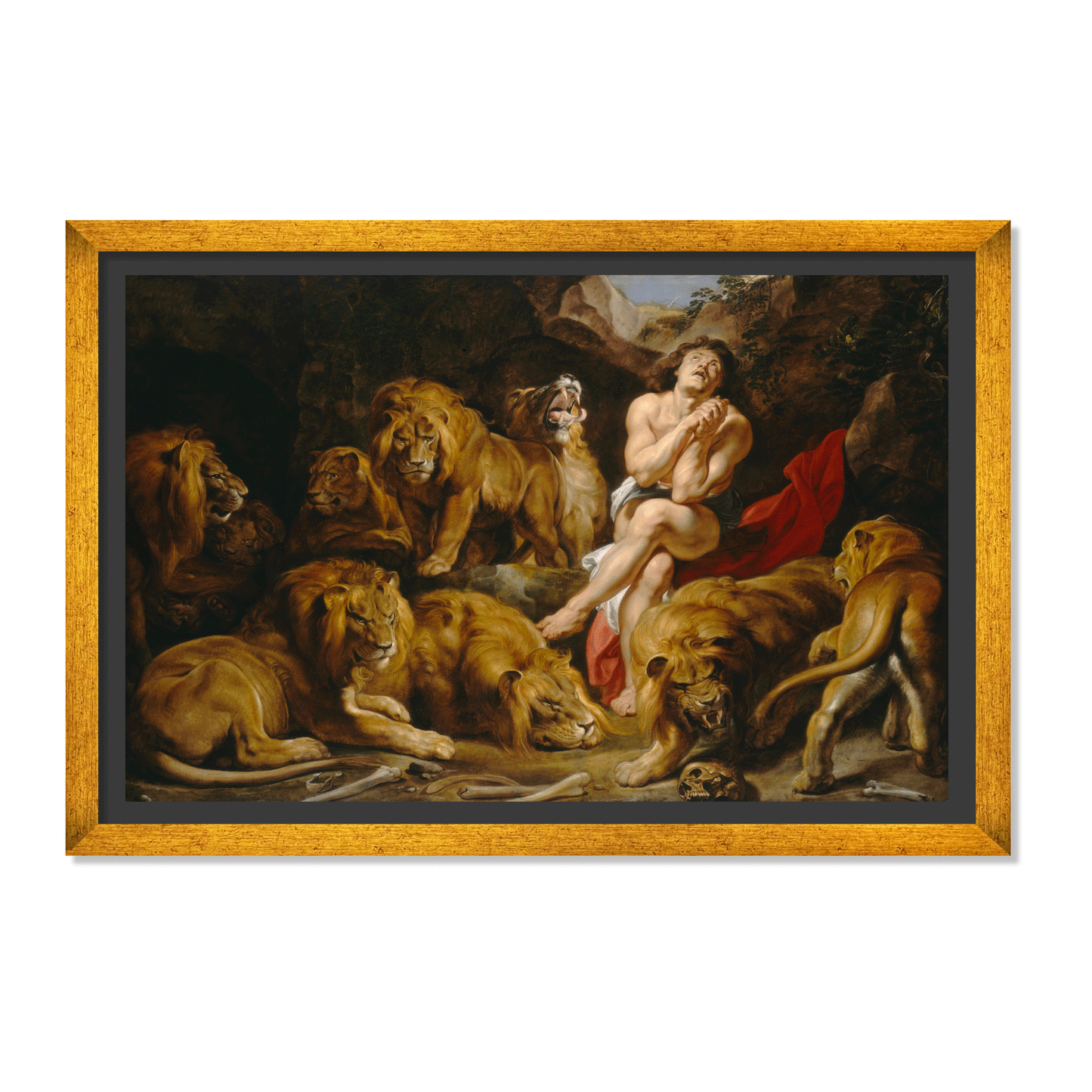 DANIEL EN EL FOSO DE LOS LEONES