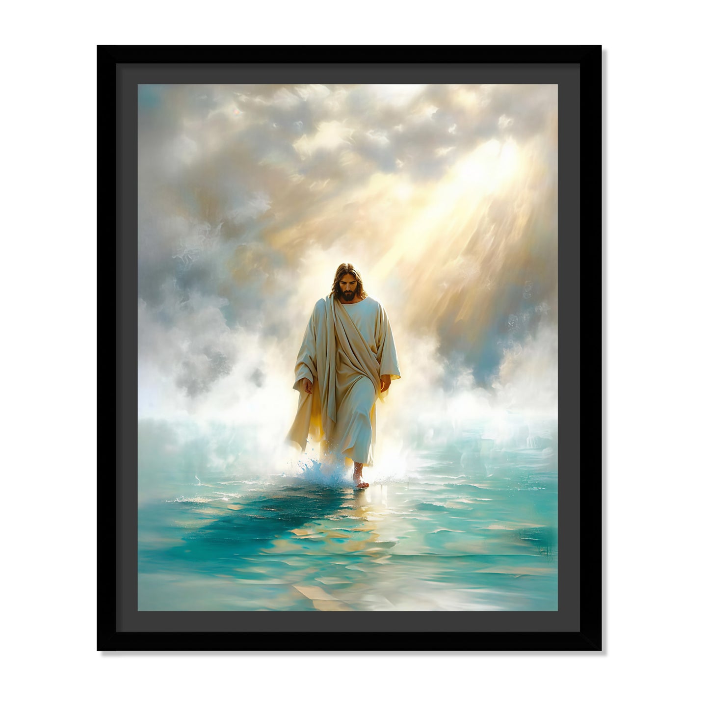 JESÚS CAMINANDO SOBRE LAS AGUAS