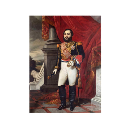 RETRATO DEL MARISCAL FRANCISCO SOLANO LÓPEZ