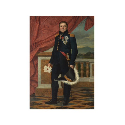 RETRATO DEL CONDE ÉTIENNE MAURICE GÉRARD