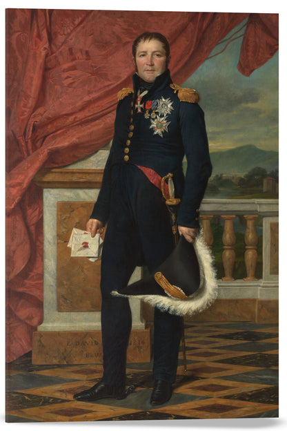 RETRATO DEL CONDE ÉTIENNE MAURICE GÉRARD