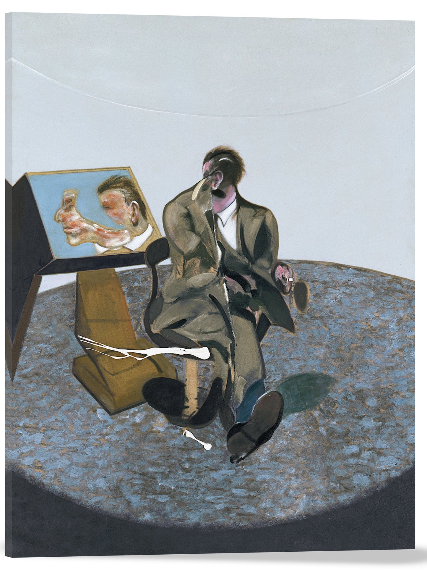 RETRATO DE GEORGE DYER EN UN ESPEJO