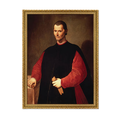 RETRATO DE NICOLÁS MAQUIAVELO