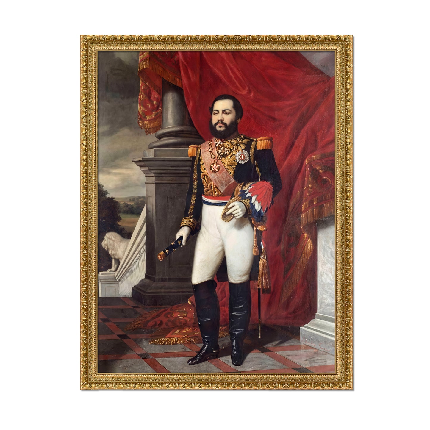 RETRATO DEL MARISCAL FRANCISCO SOLANO LÓPEZ