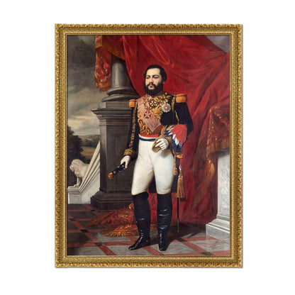 RETRATO DEL MARISCAL FRANCISCO SOLANO LÓPEZ