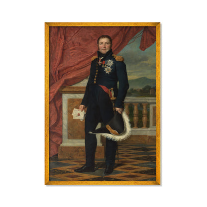 RETRATO DEL CONDE ÉTIENNE MAURICE GÉRARD