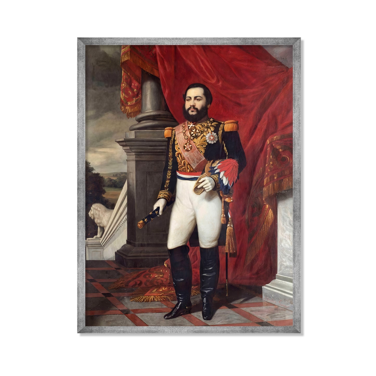 RETRATO DEL MARISCAL FRANCISCO SOLANO LÓPEZ