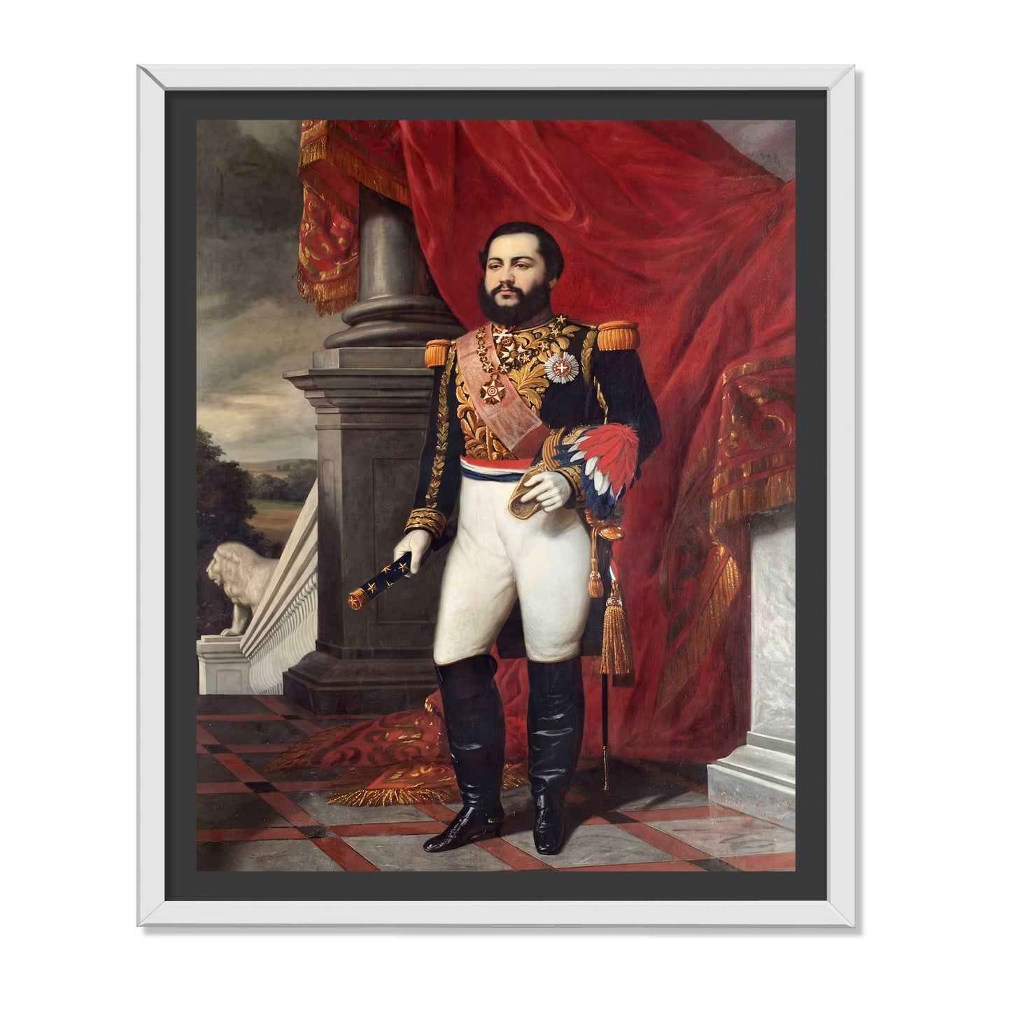 RETRATO DEL MARISCAL FRANCISCO SOLANO LÓPEZ