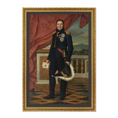 RETRATO DEL CONDE ÉTIENNE MAURICE GÉRARD