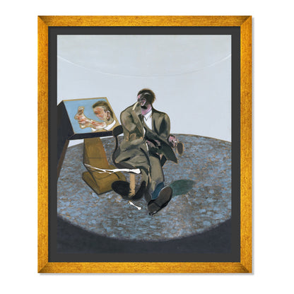 RETRATO DE GEORGE DYER EN UN ESPEJO
