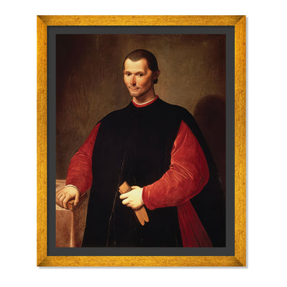 RETRATO DE NICOLÁS MAQUIAVELO