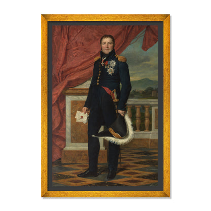 RETRATO DEL CONDE ÉTIENNE MAURICE GÉRARD