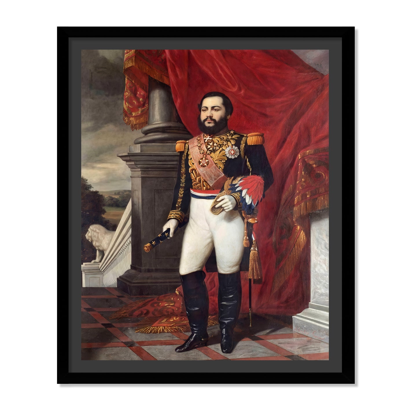 RETRATO DEL MARISCAL FRANCISCO SOLANO LÓPEZ
