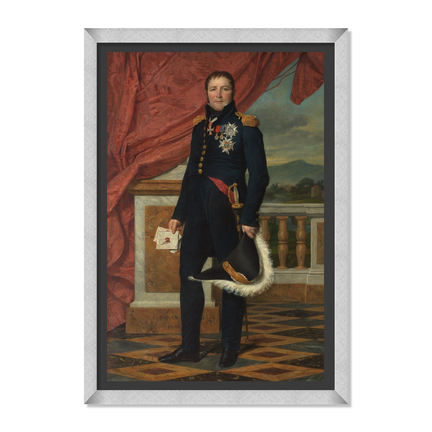 RETRATO DEL CONDE ÉTIENNE MAURICE GÉRARD
