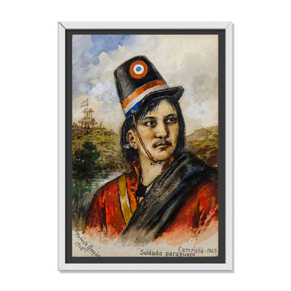 RETRATO DE SOLDADO PARAGUAYO