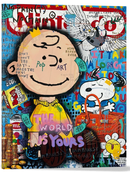 SNOOPY POP ART