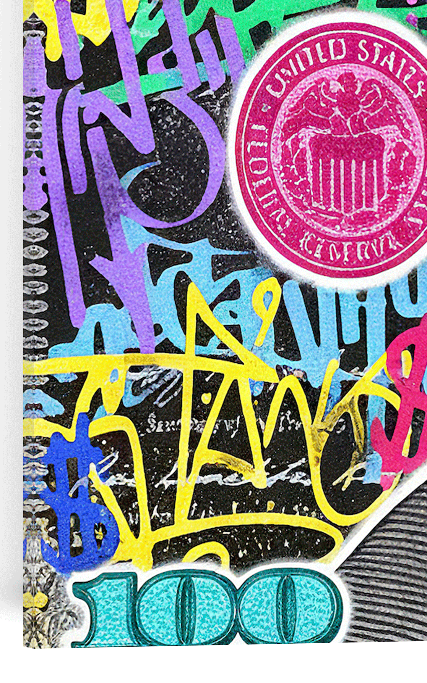 100 DOLLARS STREET ART