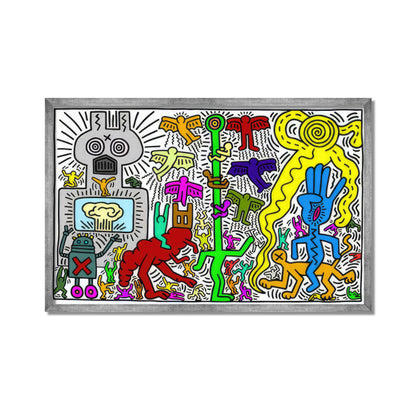 ROBOTS Y ÁNGEL RADIANTE