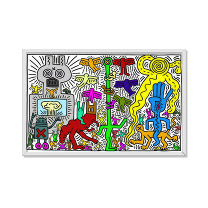 ROBOTS Y ÁNGEL RADIANTE
