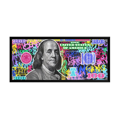 100 DOLLARS STREET ART