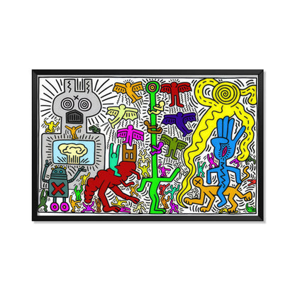 ROBOTS Y ÁNGEL RADIANTE