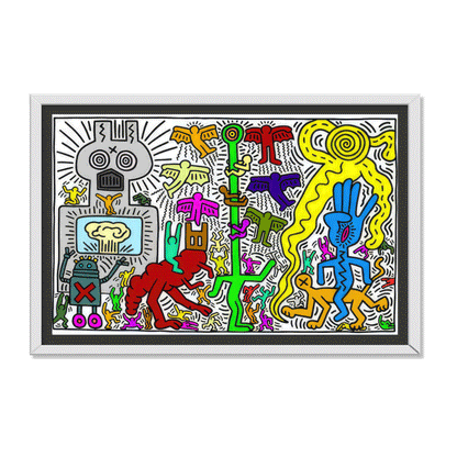 ROBOTS Y ÁNGEL RADIANTE