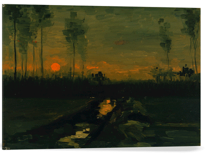 PAISAJE AL ATARDECER