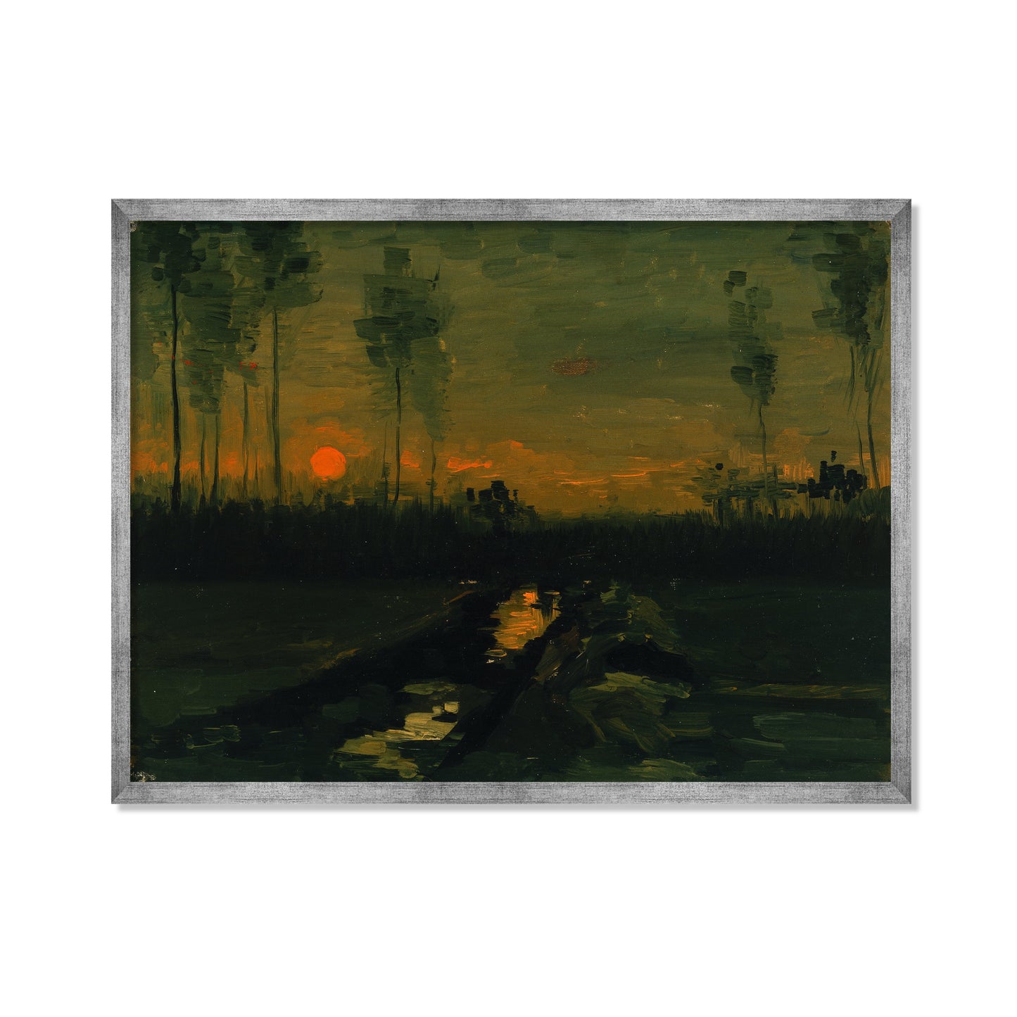 PAISAJE AL ATARDECER