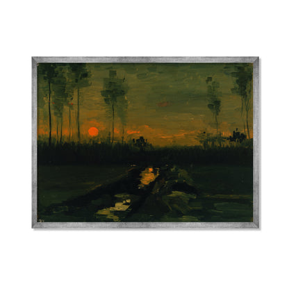 PAISAJE AL ATARDECER