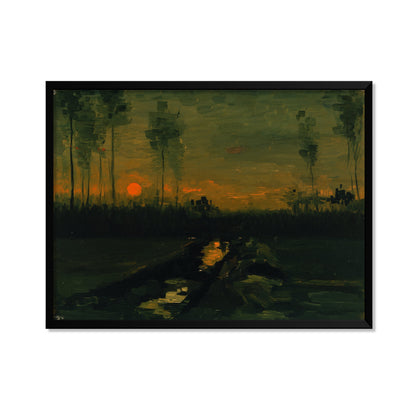 PAISAJE AL ATARDECER