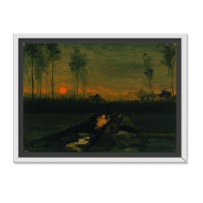 PAISAJE AL ATARDECER