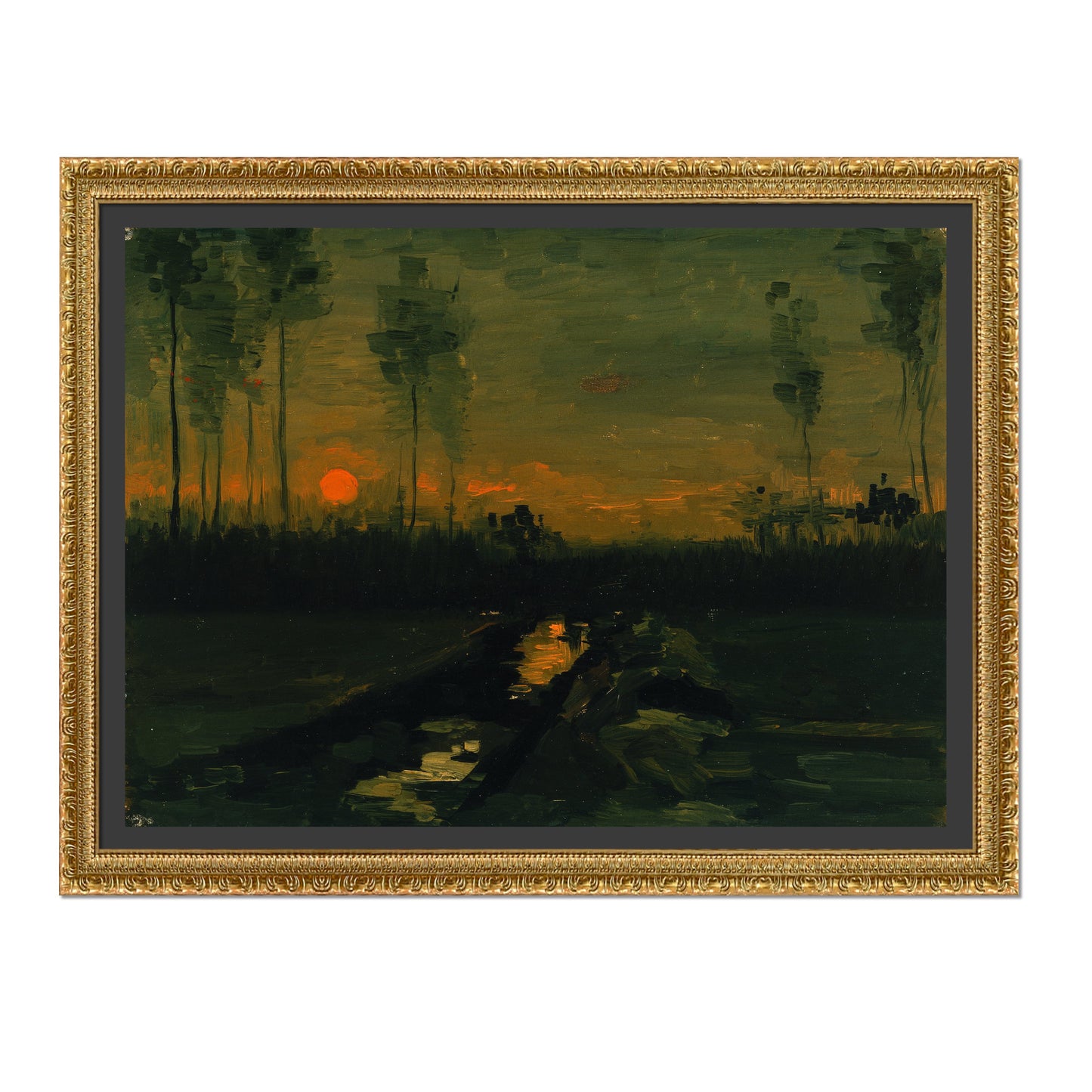 PAISAJE AL ATARDECER