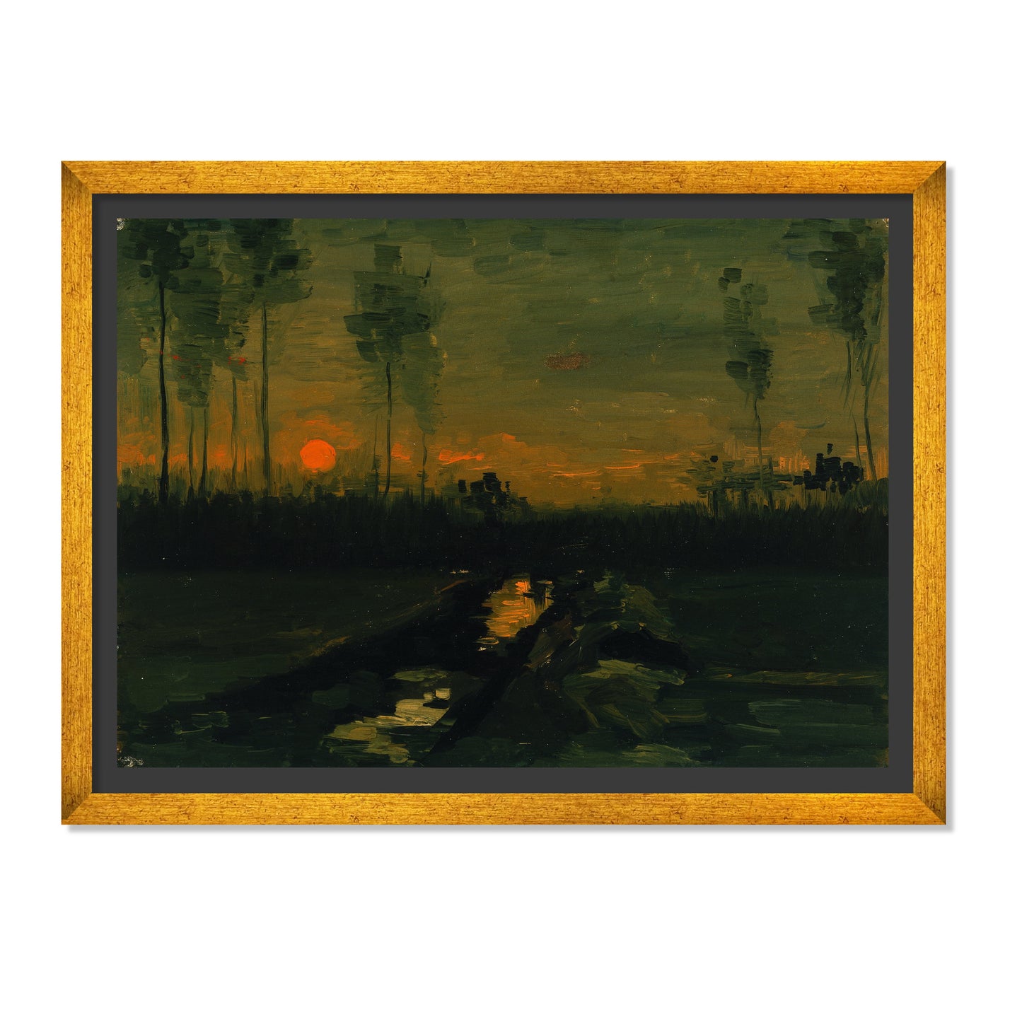 PAISAJE AL ATARDECER