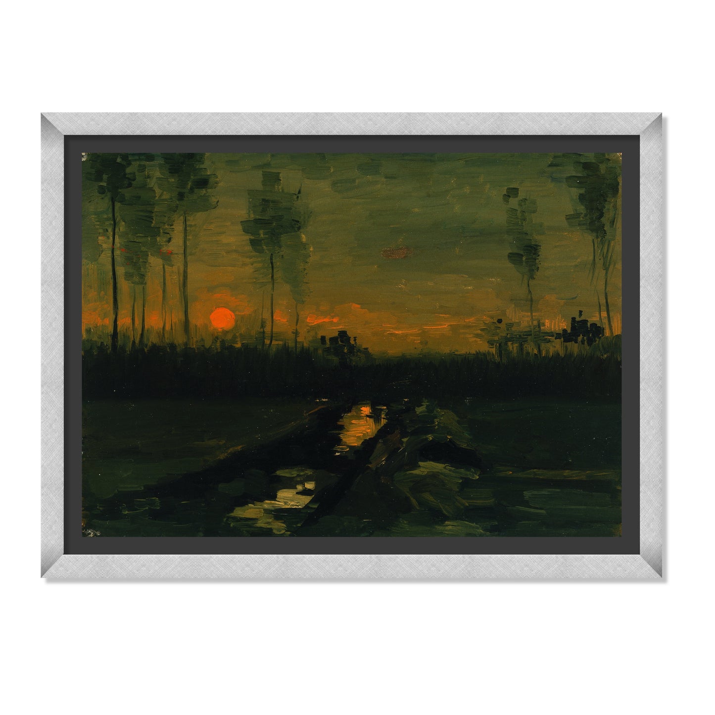 PAISAJE AL ATARDECER